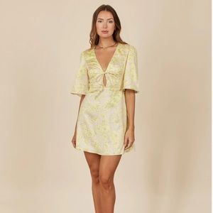 PARK AND FIFTH ~ Kendal tie mini dress